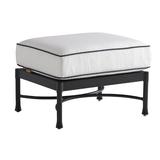 Tommy Bahama Outdoor Pavlova Ottoman Metal in Pink/Gray/White | 17.5 H x 24.5 W x 20 D in | Wayfair 01-3911-44-01-40