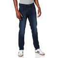 camel active Herren Slim Fit 5-Pocket Jeans 32 Dunkelblau menswear-50/32