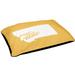 East Urban Home Sweet Missoula Outdoor Dog Pillow Metal in Yellow | 6.5 H x 40 W x 30 D in | Wayfair F9C0CF59CC044872873A721BA0497617