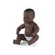 Babypuppe neugeborener afrikanischer Junge 40cm-31003