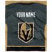 The Northwest Company Vegas Golden Knights 50'' x 60'' Personalized Silk Touch Throw