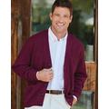 Blair Men's John Blair® Cable Front Cardigan - Red - LGE