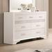 House of Hampton® Lanier 7 Drawer Double Dresser Wood in White | 38.75 H x 63 W x 16.5 D in | Wayfair EB20732CD4D14B1D86319BBCA58BC872