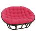 World Menagerie Indoor Papasan Cushion Polyester/Cotton Blend in Red/Pink | 8 H x 58 W in | Outdoor Furniture | Wayfair 93304-78-TW-BB