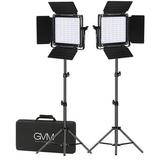 GVM 800D-RGB LED Light Panel (2-Light Kit) 800D-RGB-2L