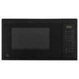 GEÂ® 0.9 Cubic Foot Capacity Countertop Microwave Oven Black JES1095DMBB