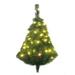 Kurt Adler Pre-Lit Norway 2.3' Green Pine Artificial Christmas Tree w/ 35 White Lights in Green/White | 28 H x 20 W in | Wayfair TR2483LED