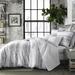 City Scene Ziggy Reversible Modern & Contemporary Comforter Set Polyester/Polyfill/Cotton Percale in Gray/White | Wayfair 224128