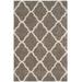 Hudson Shag Collection 6' X 9' Rug in Grey And Ivory - Safavieh SGH283B-6