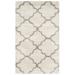 Hudson Shag Collection 2' X 3' Rug in Ivory And Grey - Safavieh SGH282A-2