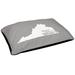 East Urban Home Sweet Norfolk Outdoor Dog Pillow Metal in Gray | 6.5 H x 40 W x 30 D in | Wayfair ED6E946CFD2746D5B6D0B7F0E019EDAD