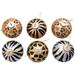 Kurt Adler 6 Piece Animal Glass Ball Ornament Set Glass in Brown | 13.07 H x 3.1496 W x 3.1496 D in | Wayfair GG0875