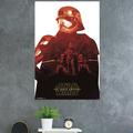 Trends International Star Wars: the Force Awakens - Captain Phasma Badge Paper Print in Red | 34 H x 22.375 W x 0.125 D in | Wayfair POD14011