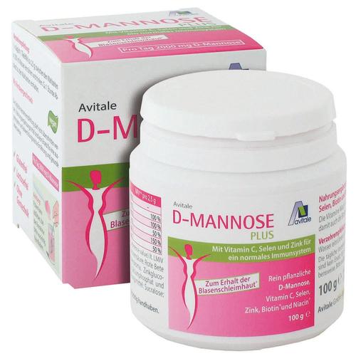 D-Mannose Plus 2000 mg Pulver m.Vit.u.Mineralstof. 100 g