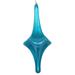 Vickerman 615393 - 12" Turquoise Candy Glitter Drop Christmas Tree Ornament (MT194112D)