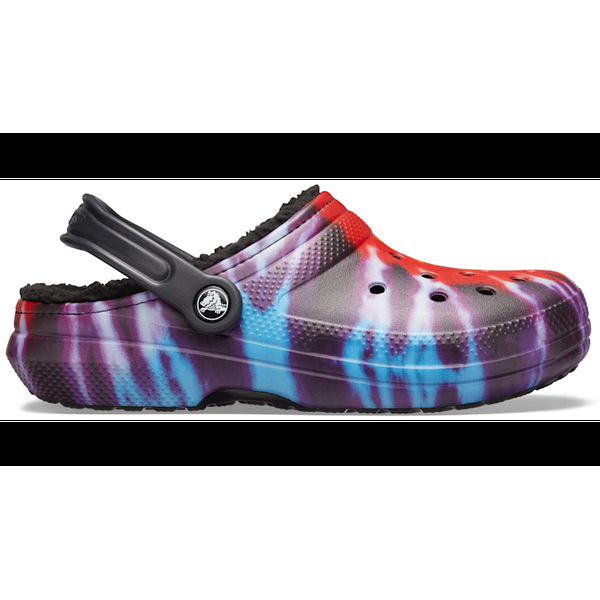 crocs-multi---black-classic-lined-tie-dye-clog-shoes/