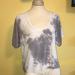 American Eagle Outfitters Tops | American Eagle Soft & Sexy Tee | Color: Gray/White | Size: M