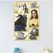 Trends International Beauty & the Beast - Group Paper Print in Yellow | 34 H x 22.375 W x 0.125 D in | Wayfair POD15232