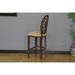 Astoria Grand Mcwhirter 29" Barstool Wood/Upholstered in Brown | 48 H x 20 W x 18 D in | Wayfair 928D7ED9914D411A9ECCEAAD6408DEFD