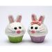 The Holiday Aisle® Bunny Cupcake Salt & Pepper Set Ceramic | 3.5 H x 2.625 W x 2.625 D in | Wayfair 61816