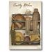 August Grove® 'Country Kitchen II' Graphic Art on Wrapped Canvas in Brown | 12 H x 18 W x 1.5 D in | Wayfair 0631AC7582F14706816E50693619D8E4