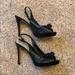 Nine West Shoes | Leather Nine West Heels | Color: Black | Size: 8.5