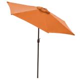 Panama Jack Orange 9 Ft Alum Patio Umbrella W/Crank - PJO-6001-ORG