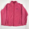 Columbia Jackets & Coats | Columbia Youth Pink Full Zip Fleece Jacket | Color: Pink | Size: Xlg