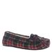 Minnetonka Lodge Trapper - Womens 7 Red Slipper Medium