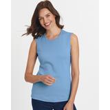 Blair Women's Essential Knit Tank Top - Blue - XLG - Womens