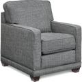 Armchair - La-Z-Boy Kennedy 32" Wide Armchair Polyester/Fabric in Brown/Gray | 39 H x 32 W x 38 D in | Wayfair 230593 C161053 FN 007
