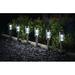 World Source Partners Cole & Bright Battery/Solar Powered LED Pathway Light Pack Metal in Gray | 17.13 H x 2.45 W x 2.45 D in | Wayfair 6750X