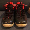 Nike Shoes | Air Foamposite Pro | Color: Black/Red | Size: 10.5