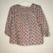 J. Crew Shirts & Tops | J. Crew Girls Smocked Top In Pink Floral | Color: Green/Pink | Size: 3tg