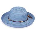 Wallaroo Hat Company Women’s Breton Sun Hat – UPF 50+, Ready for Adventure, Designed in Australia, Hydrangea