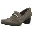 Clarks Damen Un Damson Lane Pumps, Grau (Taupe Suede Taupe Suede)