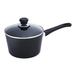 SCANPAN Classic Induction 3.25 qt. Non-Stick Aluminum Saucepan w/ Lid Non Stick/Aluminum in Black/Gray | 6 H x 15 W in | Wayfair 53232000