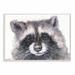 Isabelle & Max™ Silberman Large Raccoon Head Watercolor Painting Wall Décor Wood in Brown | 10 H x 15 W x 0.5 D in | Wayfair