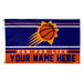 "WinCraft Phoenix Suns 3' x 5' One-Sided Deluxe Personalized Flag"