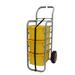 Gratnells Rover All Terrain 3 Compartment Tote Tray Cart w/ Bins Metal in Yellow | 46 H x 22 W x 16.8 D in | Wayfair RSET014402