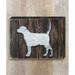 Union Rustic Dog Art on Reclaimed Wooden Board Wall Décor in Brown/Gray | 6 H x 8 W x 1.5 D in | Wayfair C0709B35E70B4FB198B6B5C4EFAFE5F5