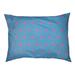 Tucker Murphy Pet™ Byrge Ornate Circles Cat Bed Designer Pillow Fleece, Polyester in Red/Orange | 14 H x 32.5 W x 42.5 D in | Wayfair