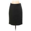 Banana Republic Casual Skirt: Black Solid Bottoms - Women's Size 6
