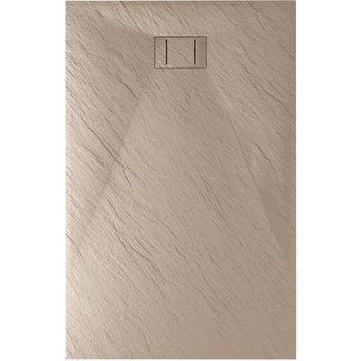 Duschtasse taupe Stein-Effekt mod. Blend 90x140 cm rechteckig Image