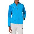 PUMA Women's Liga Training Jacket, Electric Blue Lemonadepuma White, Medium