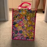 Lilly Pulitzer Bags | Brand New Lilly Pulitzer Reusable Bag | Color: Pink/Yellow | Size: Os