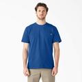 Dickies Men's Big & Tall Heavyweight Short Sleeve Pocket T-Shirt - Royal Blue Size 3Xl 3XL (WS450)