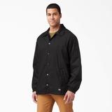 Dickies Men's Snap Front Jacket - Black Size 2Xl (76242)