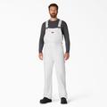 Dickies Men's Painter's Bib Overalls - White Size 38 32 (8953)