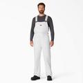 Dickies Men's Painter's Bib Overalls - White Size 40 30 (8953)